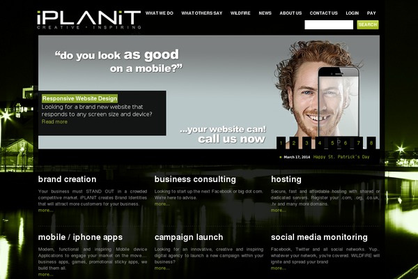 iplanit.ie site used Iplanit