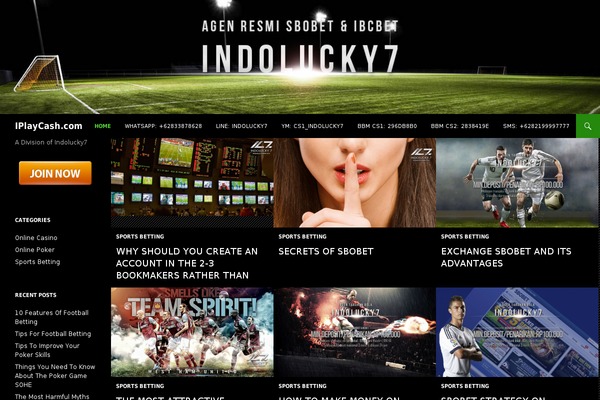Twenty Fourteen theme site design template sample