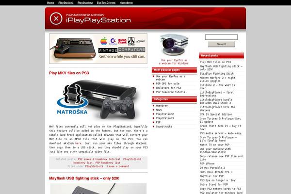 iplayplaystation.com site used Ipp