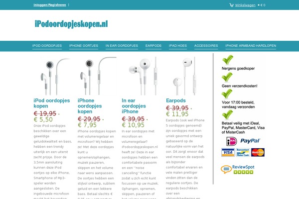 ipodoordopjeskopen.nl site used Propulsion