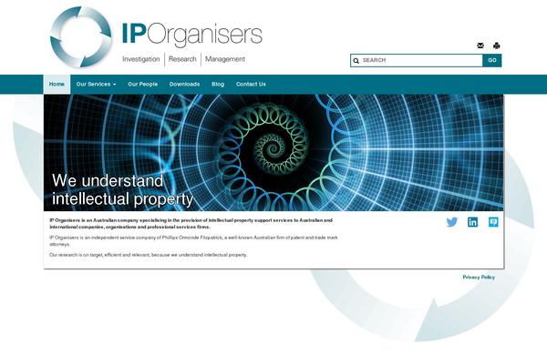 iporganisers.com.au site used Iporganisers