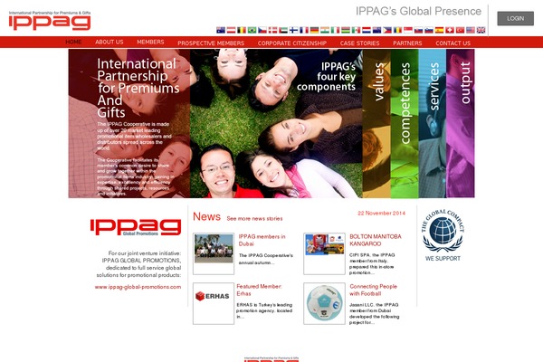 ippag.net site used Choros-child