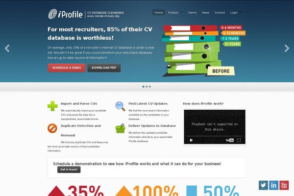 iprofile.org site used Vendor