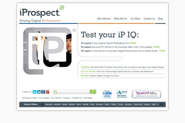 Iprospect WordPress theme, websites list used Iprospect theme Iprospect theme websites examples