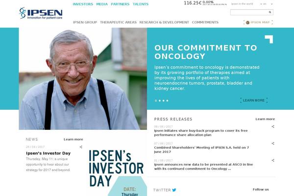 ipsen.com site used Ipsen-main