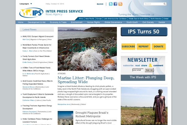ipsnews.net site used Ipsnews