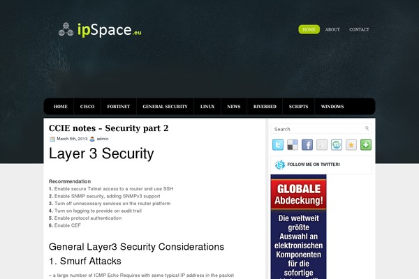 ipspace.eu site used Contrive
