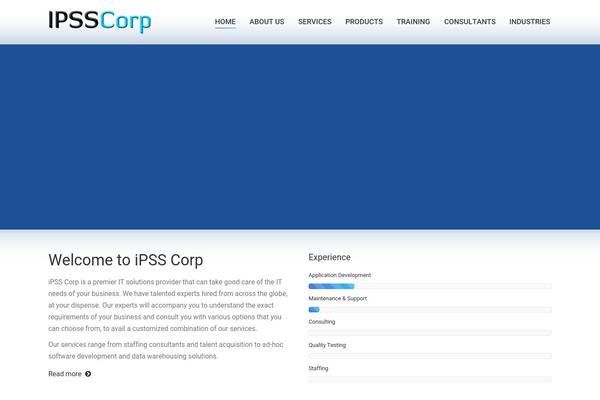 The7 theme site design template sample