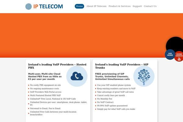 iptelecom.ie site used Iptel