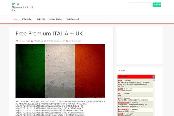 welcome theme websites examples