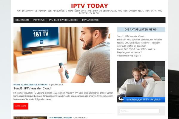 iptvtoday.de site used Iptvtheme