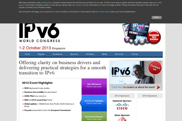 ipv6event.com site used Ipv6