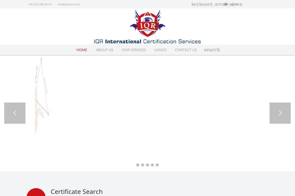 iqrcert.com site used Iqr