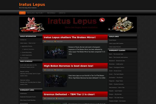 iratus-lepus.com site used Gamebinder