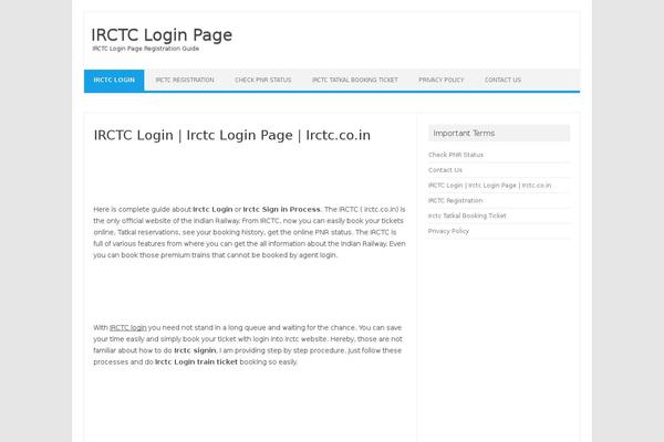 irctcloginpage.in site used NewsOnline