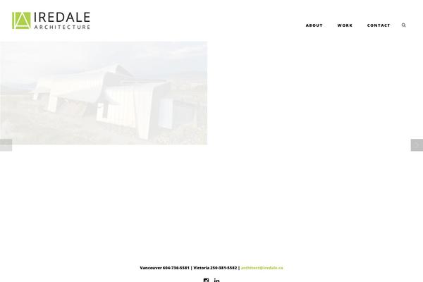 Stockholm Child theme site design template sample