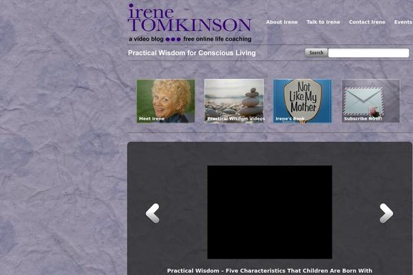 irenetomkinson.com site used Tv-elements