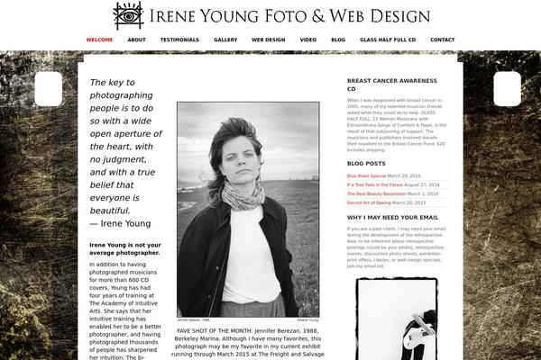 ireneyoungfoto.com site used Photocrati-theme-update