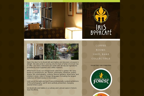 irisbookcafe.com site used Inova-theme