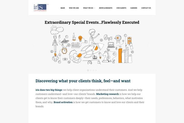 Uncode theme site design template sample