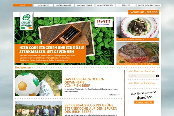 irishbeef.de site used Irishbeef