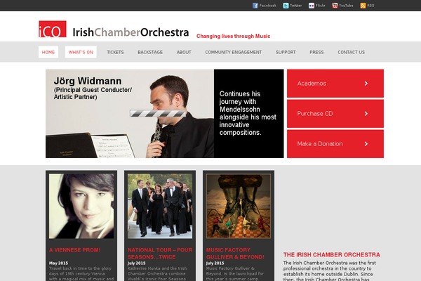 irishchamberorchestra.com site used Ico