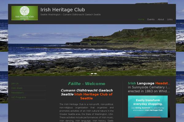 Spacious theme site design template sample