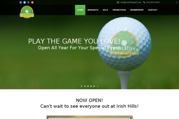 irishhillsgolf.com site used Gofo