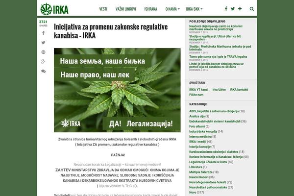 irka.org.rs site used Top News