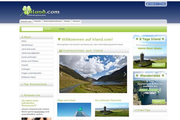 irland.com site used Irland-com
