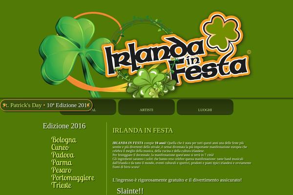 irlanda-in-festa.it site used Irlandainfesta