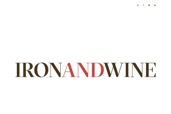 ironandwine.com site used Iw