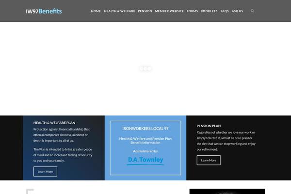 Structure theme site design template sample