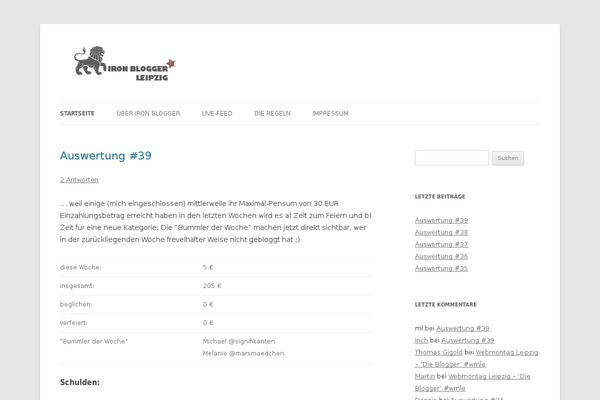 Twenty Twelve theme site design template sample