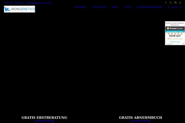 Site using Elementor-pro plugin