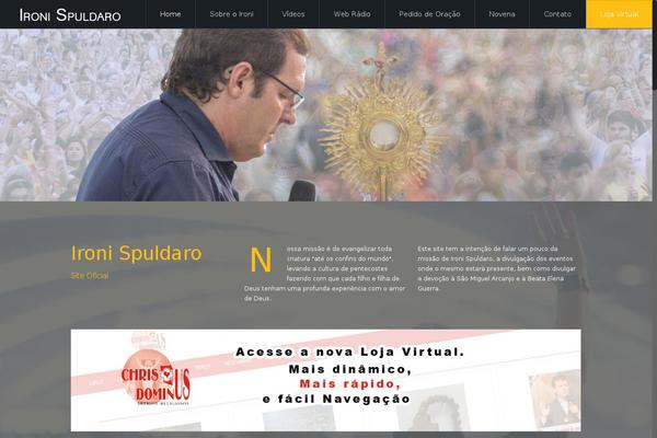 ironispuldaro.com.br site used Agenciacatolica