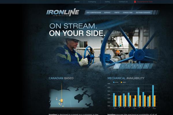 ironline.com site used Ironlinecompression