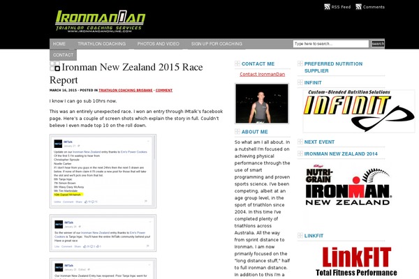 ironmandanonline.com site used Black Lucas