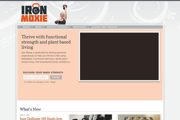ironmoxie.com site used Ironmoxie