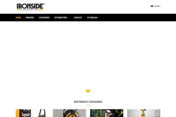 TransPress theme site design template sample