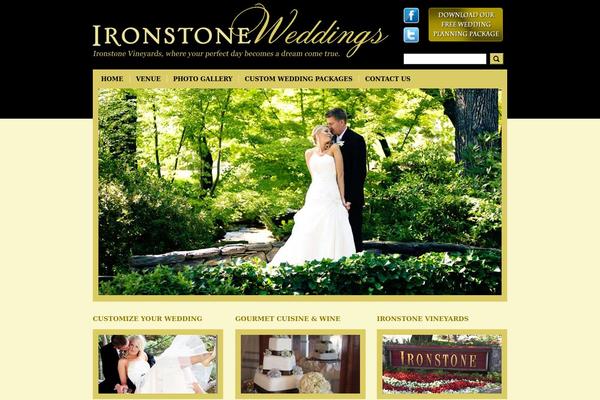 ironstoneweddings.com site used Lbcustom