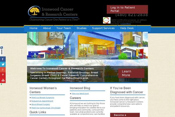 ironwoodcrc.com site used Ironwood-breast-centers