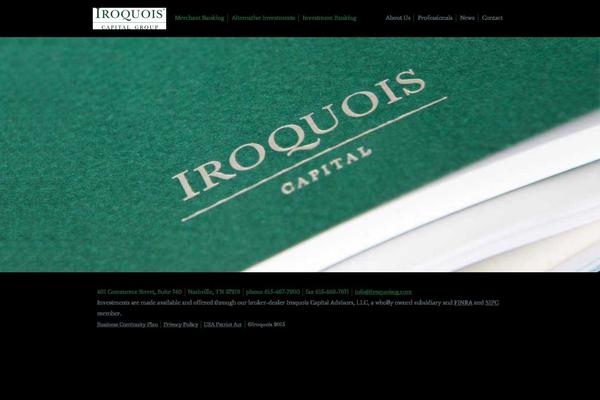 iroquoiscg.com site used Icg