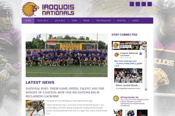 iroquoisnationals.org site used Nationals