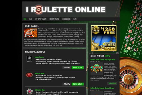 irouletteonline.com site used Restyle