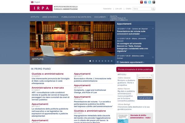 irpa.eu site used Gag-theme