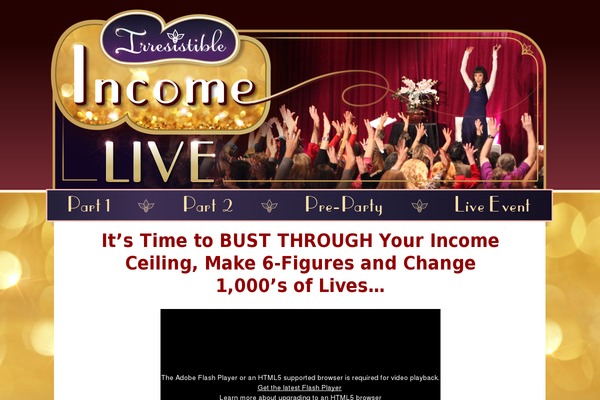 irresistibleincome.com site used Irresistiblemarketing