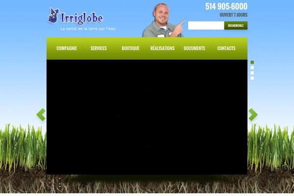 irriglobe.com site used Irriglobe