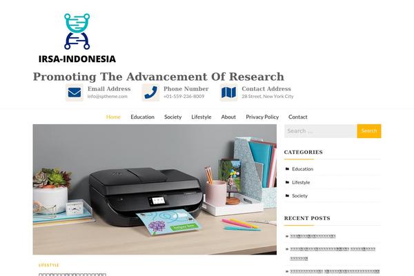 irsa-indonesia.org site used Educenter