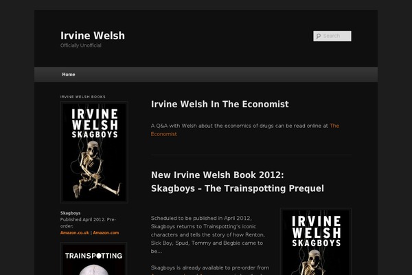 Twenty Eleven theme site design template sample